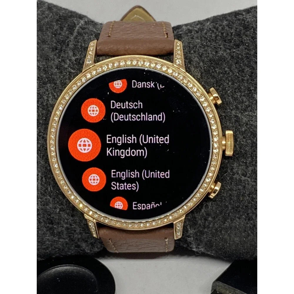 Fossil Gen 4 Authentic Digital Dial Smart Watch Custom Band FTW6011 LT439